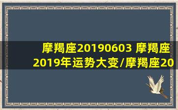 摩羯座20190603 摩羯座2019年运势大变/摩羯座20190603 摩羯座2019年运势大变-我的网站